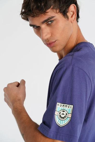 Hummel 912106-9963 Ifans Oversize Erkek Spor Tişört - 2