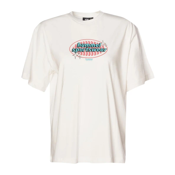 Hummel 912150-9003 Patez Oversize Kadın Spor Tişört - 5