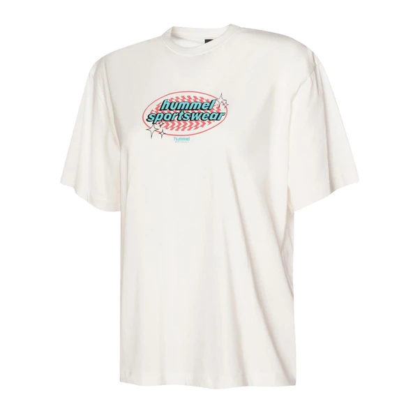 Hummel 912150-9003 Patez Oversize Kadın Spor Tişört - 4