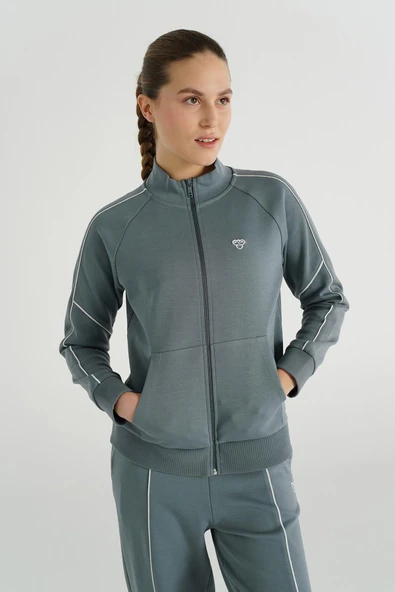 Hummel 922258-7319 Marena Zip Kadın Spor Ceket