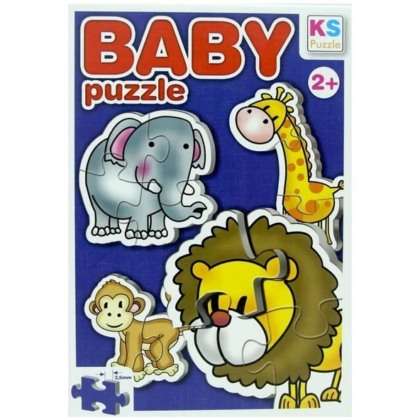 Nessiworld Baby Puzzle Jungle - Resim 5