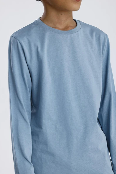 Basic Uzun Kol Tişört - 12