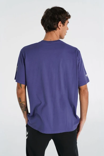 Hummel 912106-9963 Ifans Oversize Erkek Spor Tişört - 3