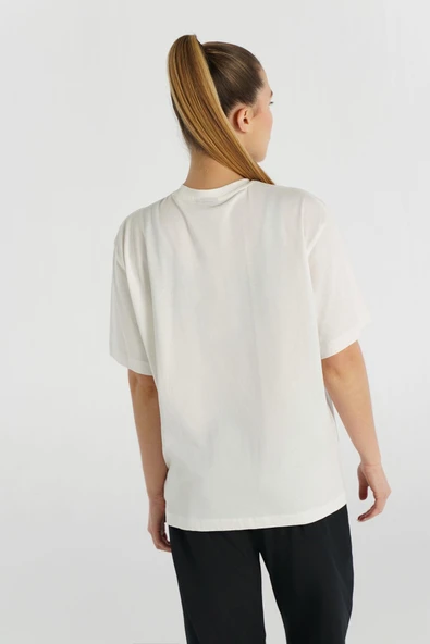 Hummel 912150-9003 Patez Oversize Kadın Spor Tişört - 3