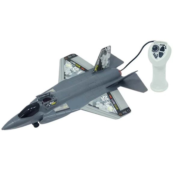 Nessiworld Air Forces Sesli ve Işıklı X-35 Jet - 1