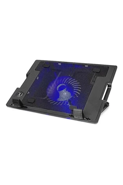 Soğutucu Fanlı Laptop Notebook Standı Led Işıklı Sessiz Çalışma Plastik Tasarımıyla Hafif ErgoStand