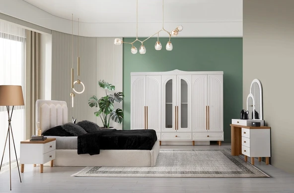 İZMİR MDF BAZALI YATAK ODASI TAKIMI - Resim 2