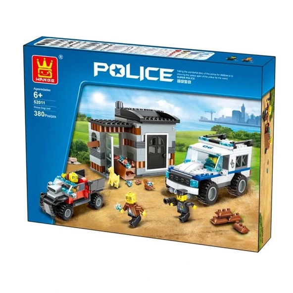 Nessiworld Wange Dağcı Polis Birliği 380 Parça - 2