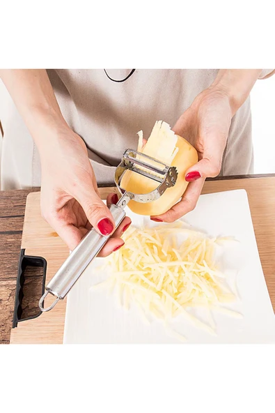 Paslanmaz Çelik Jülyen Soyucu Julien Dograyıcı Rende 1 Adet - 4