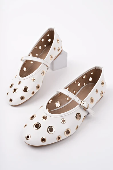 Muggo MİSHA Tek Bant Troklu Günlük Kadın Babet - 2