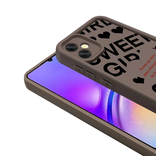 Samsung A05 Kılıf Kamera Korumalı Baskılı Arka Yüzey Klas Kapak - 7