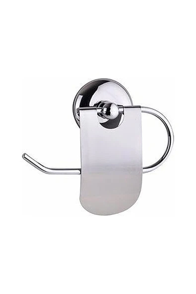 En Paslanmaz Krom Dar Kapaklı Tuvalet Kağıtlığı