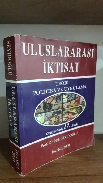 ULUSLARARASI İKTİSAT - 17.BASKI PROF. DR. HALİL SEYİDOĞLU ürün görseli