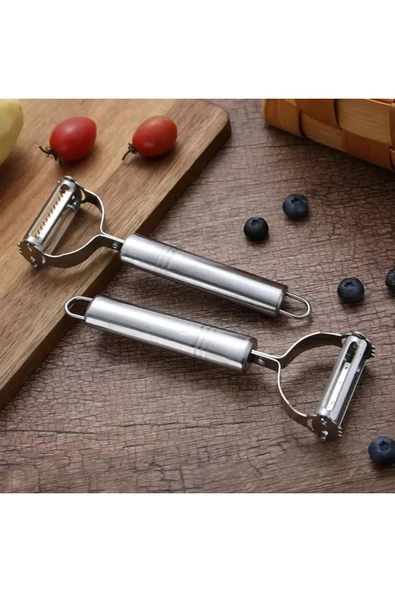 Paslanmaz Çelik Jülyen Soyucu Julien Dograyıcı Rende 1 Adet - Resim 8