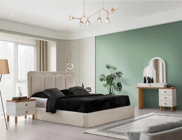 İZMİR MDF BAZALI YATAK ODASI TAKIMI - Resim 3