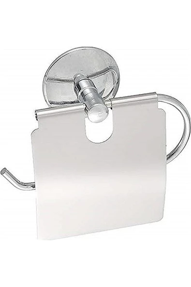 En Paslanmaz Krom Geniş Kapaklı Tuvalet Kağıtlığı