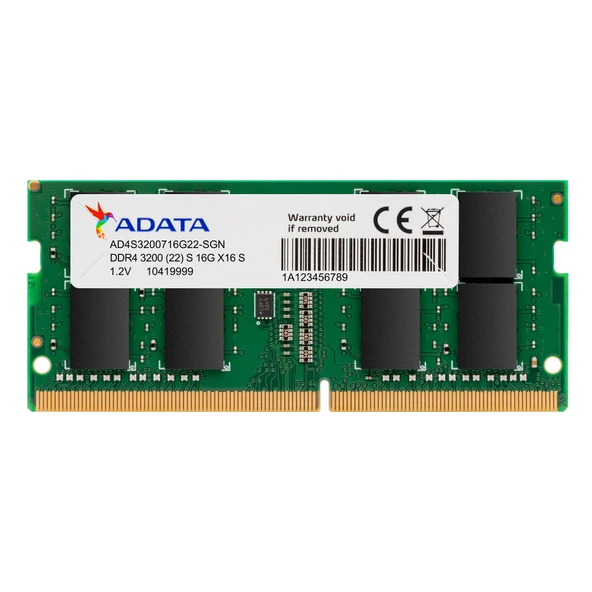 ADATA 32 GB DDR4 3200 MHz  SODIMM AD4S320032G22-SGN
