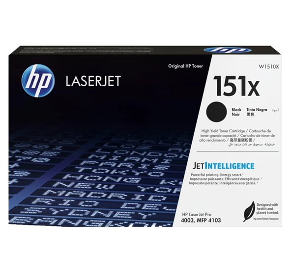 HP W1510X 151X SIYAH LASERJET TONER 9.700 SAYFA
