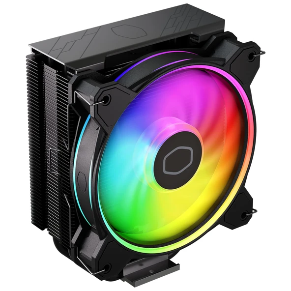 COOLERMASTER CM Hyper 212 Halo Black Edition Intel1700/AMD AM5 Uyumlu CPU Sogutucusu