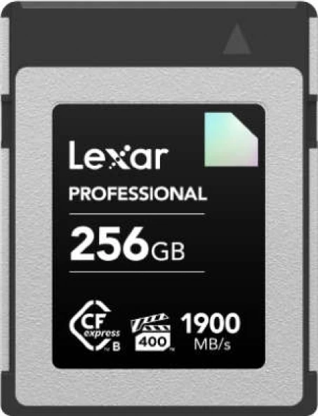 LEXAR 256GB LCXEXDM256G-RNENG PROFESSIONAL CFEXPRESS TYPE-B CARD UP TO 1900MB/S READ 1700MB/S WRITE VPG 400