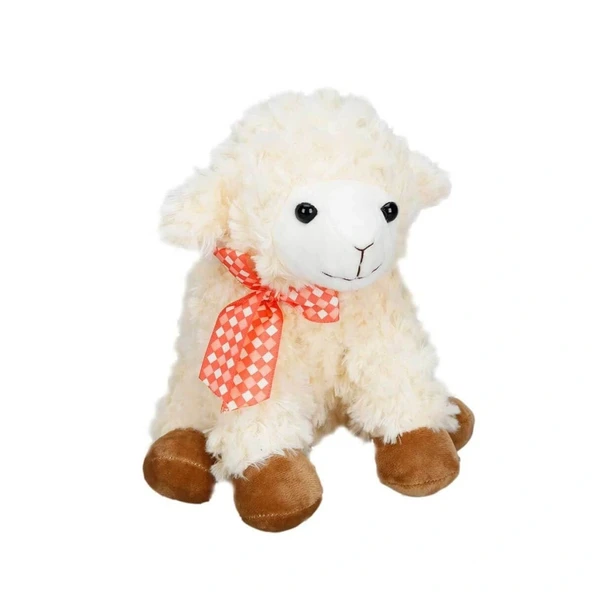 Nessiworld Oturan Peluş Kuzu 24 cm ürün görseli 1