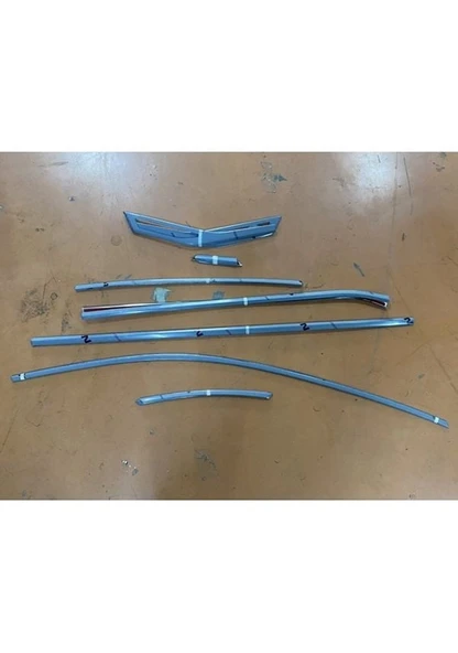 Renault Captur Icon (Joy ve Touch) 18 Parça Cam Çerçevesi 2020+ Sonrası - Resim 2