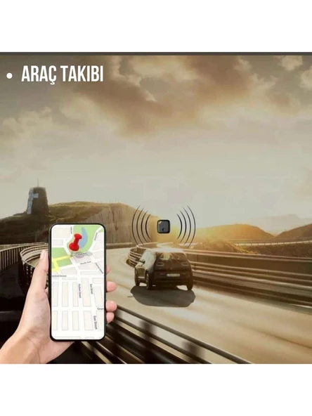 Apricot Akıllı Konum Takip Cihazı Araba & Motor & Valiz & Evcil Hayvan Takip Cihazı (Apple - 3