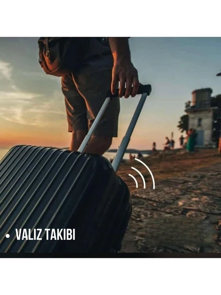 Apricot Akıllı Konum Takip Cihazı Araba & Motor & Valiz & Evcil Hayvan Takip Cihazı (Apple - 4