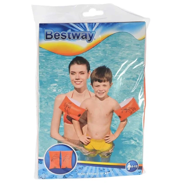 Nessiworld Bestway Turuncu Baskılı Kolluk 33 x 17 cm 12409 ürün görseli