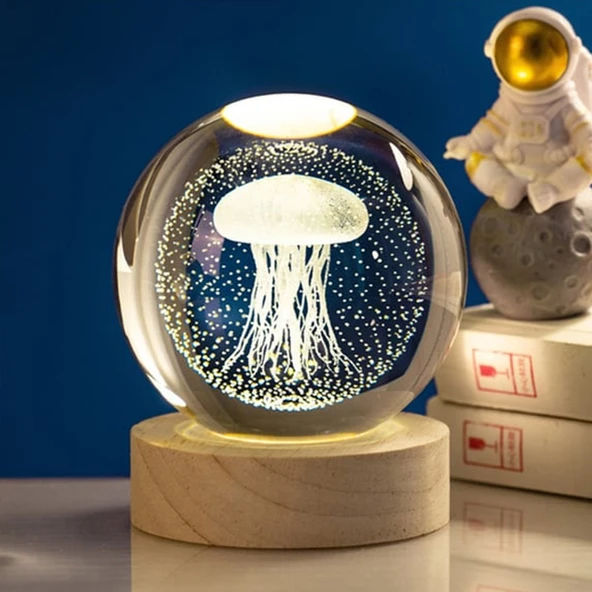 Deniz Anası Işıklı Cam Küre TG-53-vice/(1395) 1120 ürün görseli