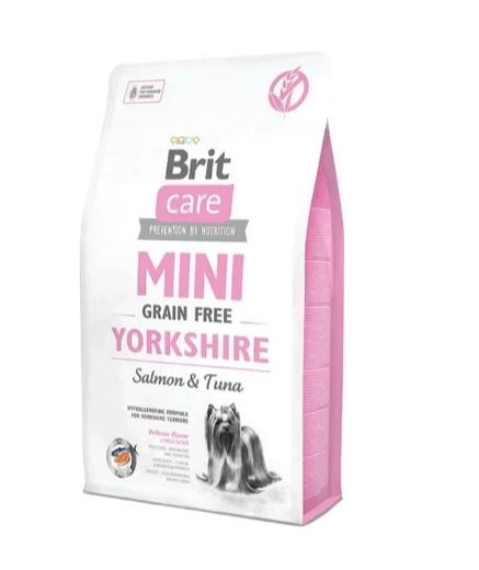 Brit Care Yorkshire Tahılsız Somonlu Ve Alabalıklı Mini Irk Yetişkin Köpek Maması 2 Kg - 1