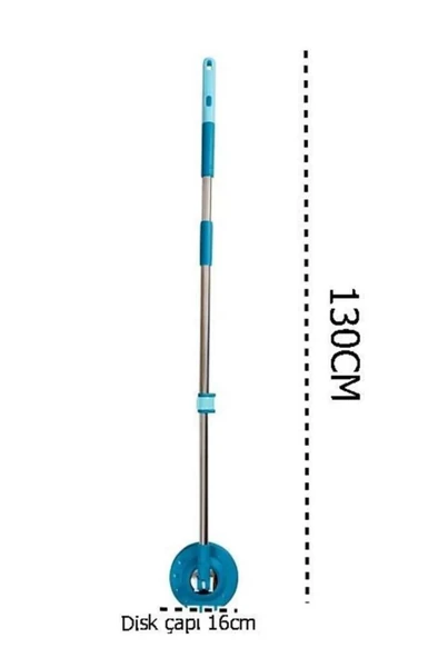 Motek Mop Turbo Orjinal Yedek Sap Kaymaz Kilit Sistemli-TRNT - 2