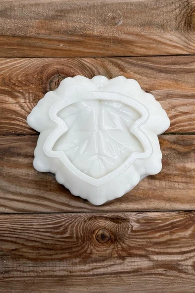 Çınar Yaprağı Silikon Tepsi Kalıbı - Resim 6