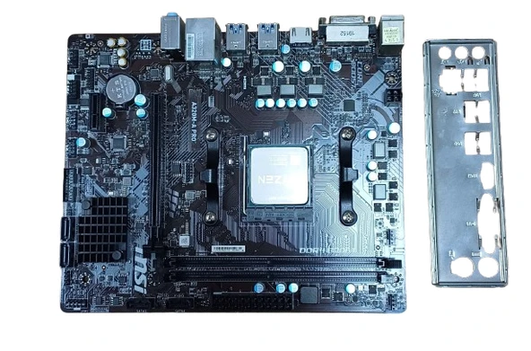 MSI A320M-A PRO DDR4  Ryzen 5 2600 İşlemcili Anakart Yenilenmiş