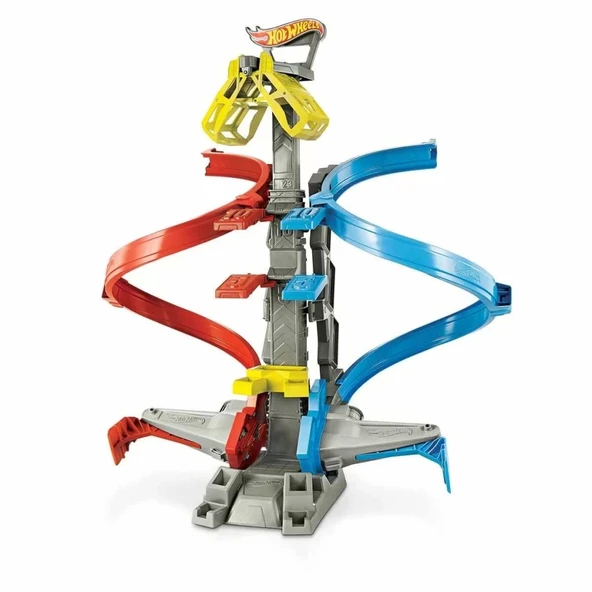 Nessiworld Hot Wheels Dikey Uçuş Heyecanı Pist Seti GRW39 - Resim 4