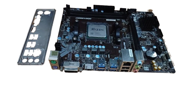 MSI A320M-A PRO DDR4 Ryzen 5 2600 İşlemcili Anakart Yenilenmiş - 2