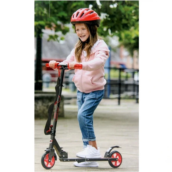 Nessiworld Evo Flexi 2 Tekerlekli Scooter Kırmızı - 2
