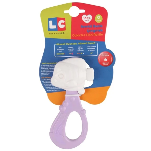 Nessiworld Renkli Balık Çıngırak - Resim 3