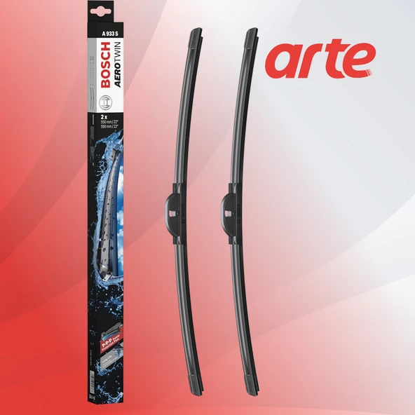 MERCEDES-BENZ CLK Serisi (Cabrio) Bosch Aerotwin Ön Silecek Takımı (Eyl. 2001-Ara. 2009) - Resim 2