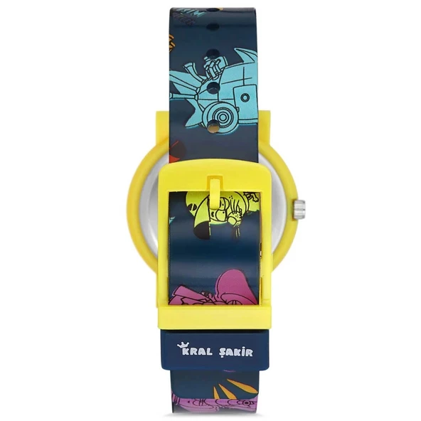 Nessiworld MiniFlak Lisanslı Kral Şakir KS7529-1 Mavi Erkek Çocuk Kol Saati - 3