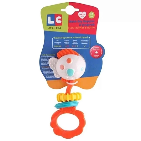 Nessiworld LC Balık Diş Kaşıyıcı ve Çıngırak - Resim 5