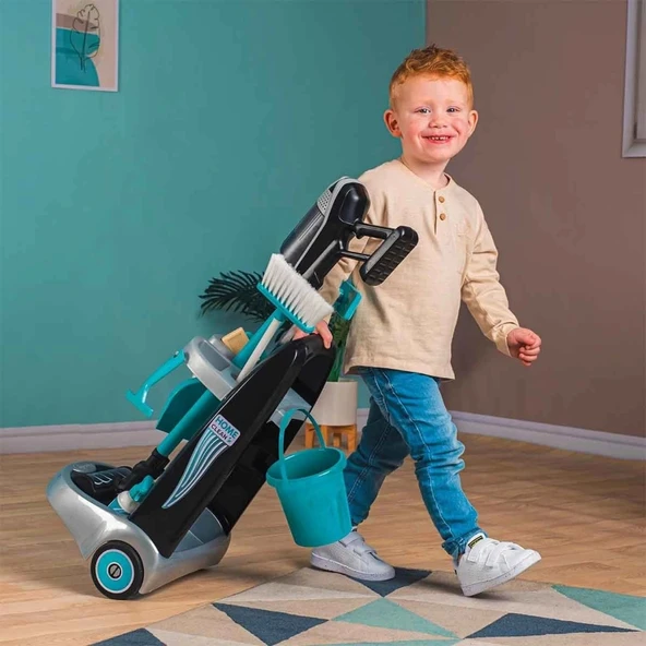 Nessiworld Smoby Rowenta Arabalı Elektrikli Süpürge 7600330319 - 5