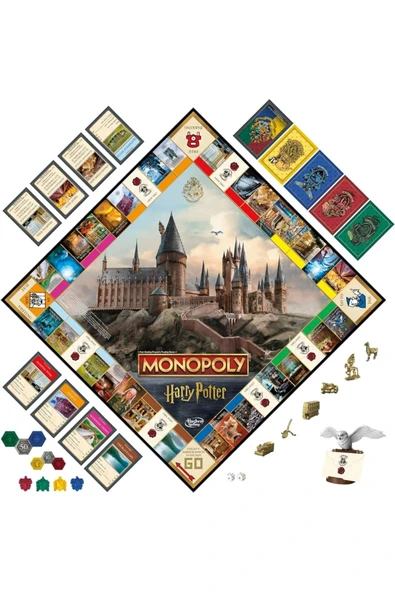 Harry Potter Monopoly Serisi Hogwarts'ta Büyülü Bir Macera - 2