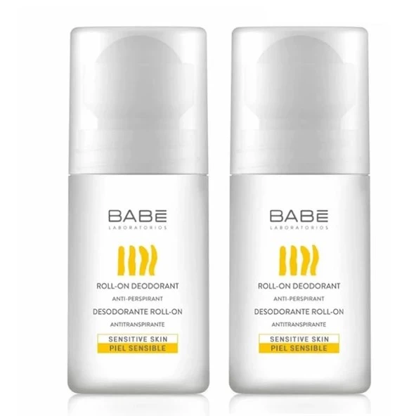 Babe Antiperspirant Deodorant Roll-On 50 ml 2 Adet