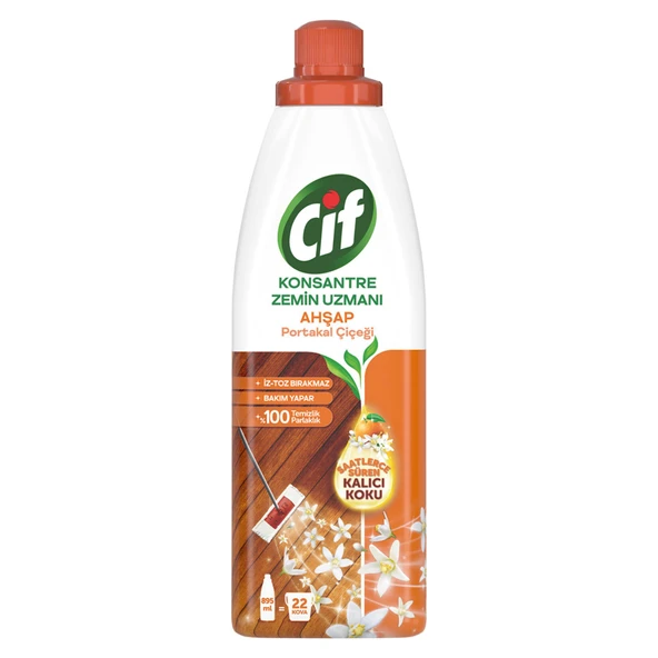 Cif Konsantre Zemin Uzmanı Ahşap 895 Ml