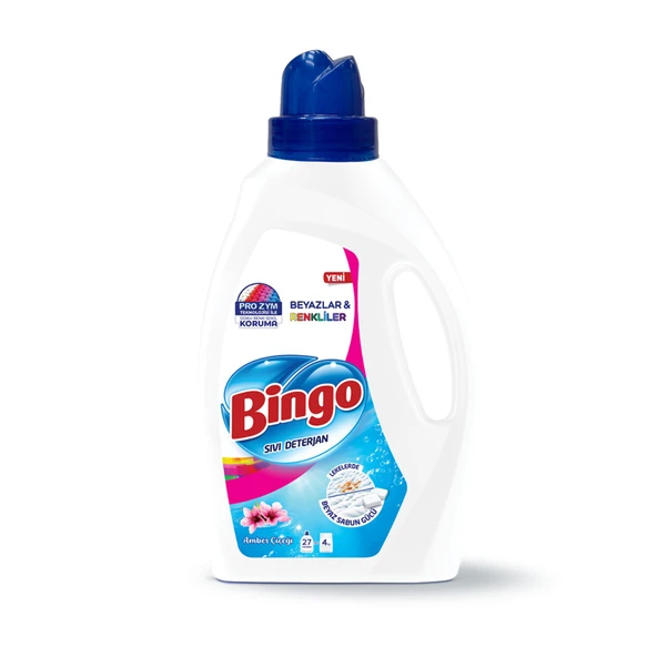 Bingo Sıvı Deterjan Amber 1755 Ml