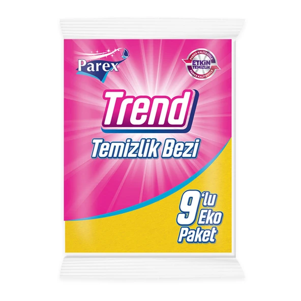 Parex Trend Temizlik Bezi 9'lu
