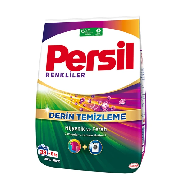 Persil Toz Çamaşır Deterjanı 5kg (33 Yıkama) Color