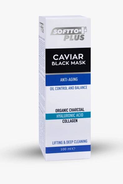 HAVYAR YAŞLANMA KARŞITI YAĞ KONTROL VE DENGELEYİCİ SİYAH MASKE 100 ML - 4
