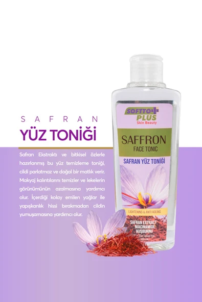 SAFRAN CİLT TONİĞİ 200 ml - 2